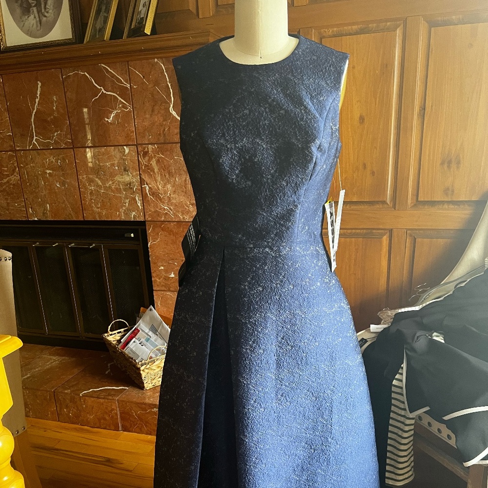 Ladies formal dress "Kay Unger" - navy blue - sz 2